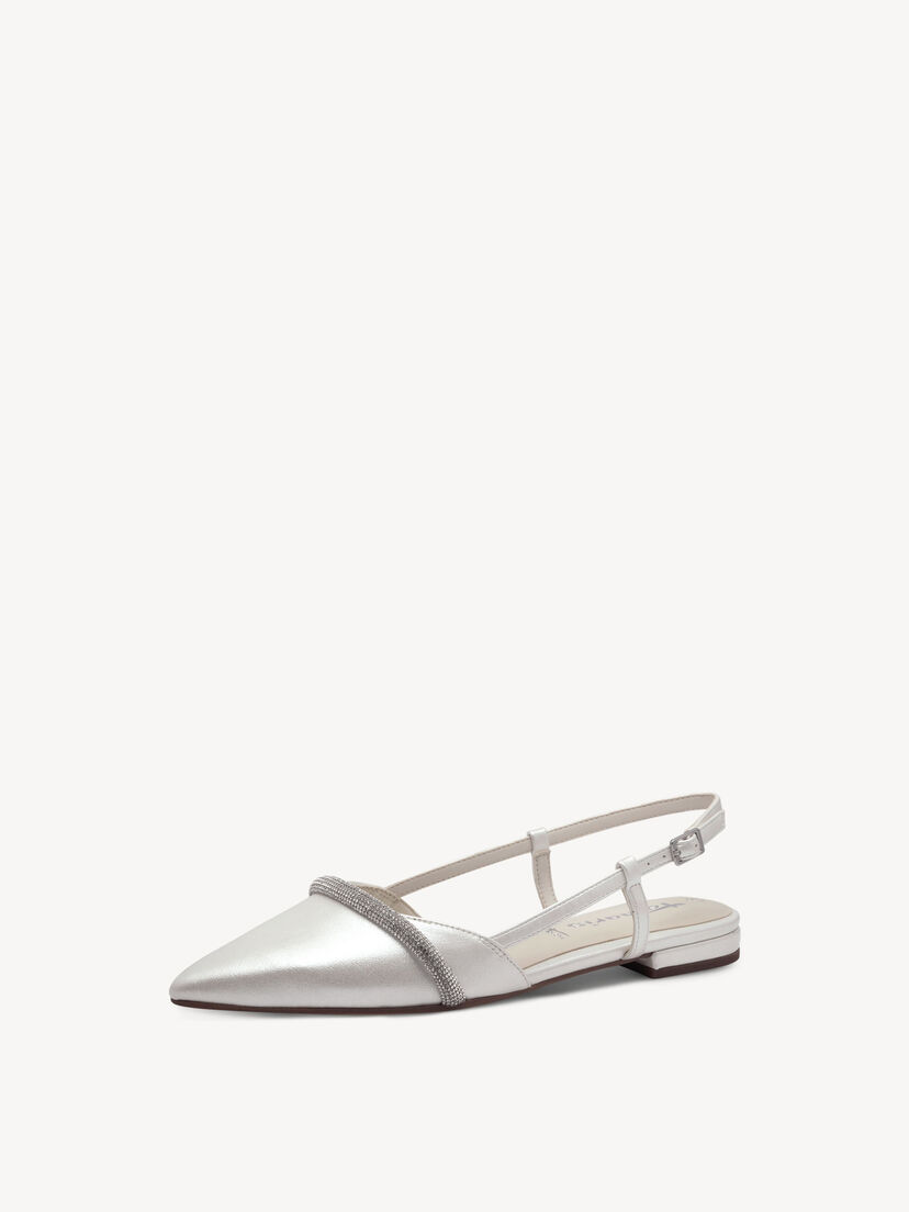 Slingpumps - wit, PEARL, hi-res