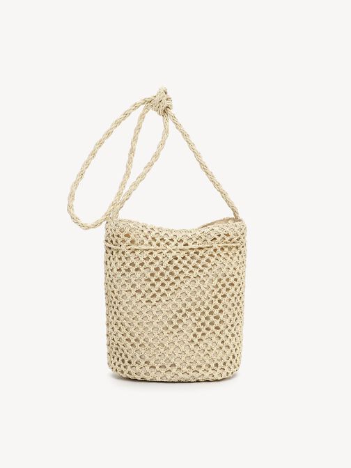 Borsa a tracolla, beige, hi-res