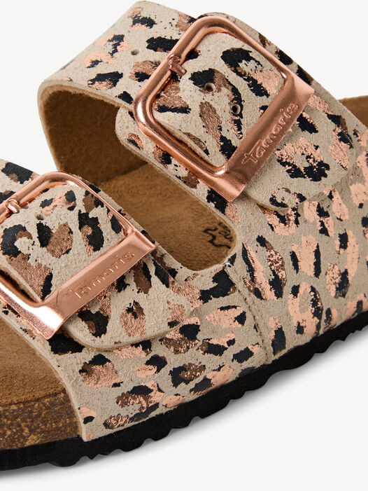 Slipper, BEIGE/LEOPARD, hi-res