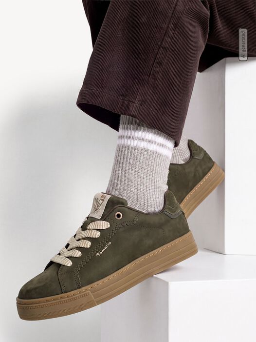 Sneaker, OLIVE, hi-res