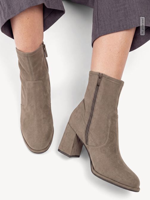 Bottine, TAUPE SUEDE, hi-res