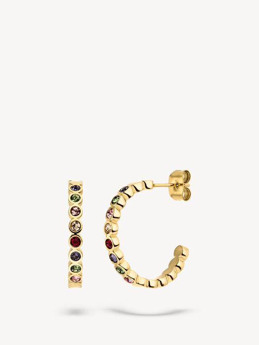 Creolen, goud, hi-res