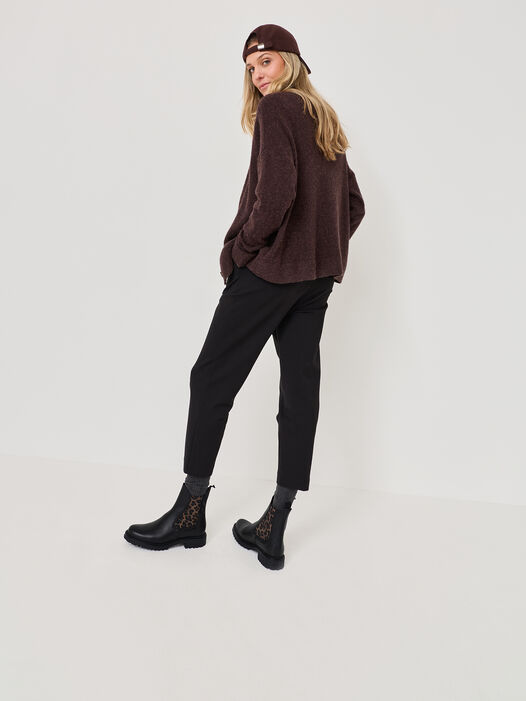 Chelseaboot, BLACK/LEOPARD, hi-res