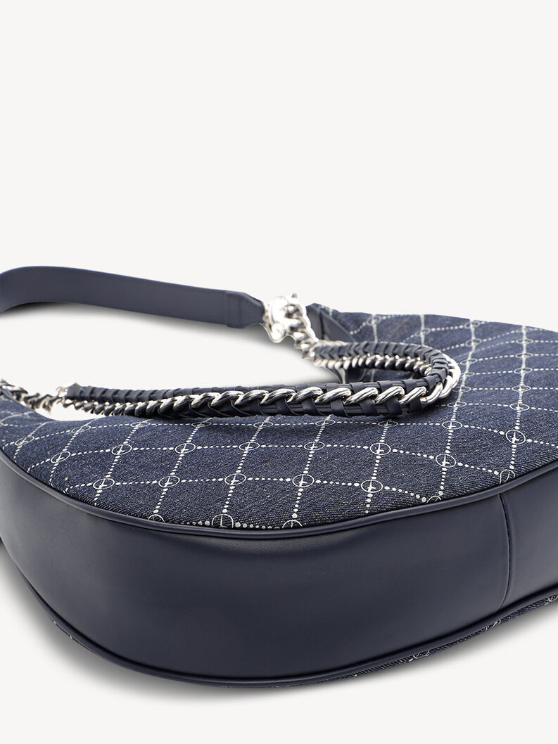 Handbag - blue, blue, hi-res
