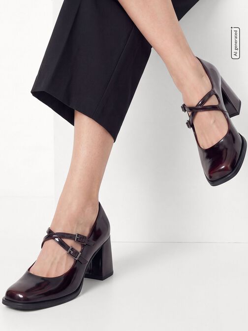 Pumps, MERLOT, hi-res