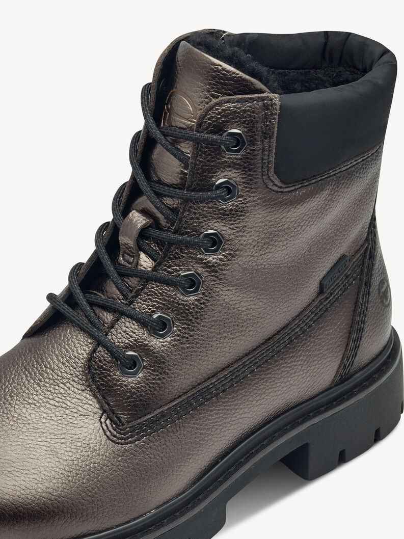 Stiefelette - metallic Warmfutter, PEWTER, hi-res