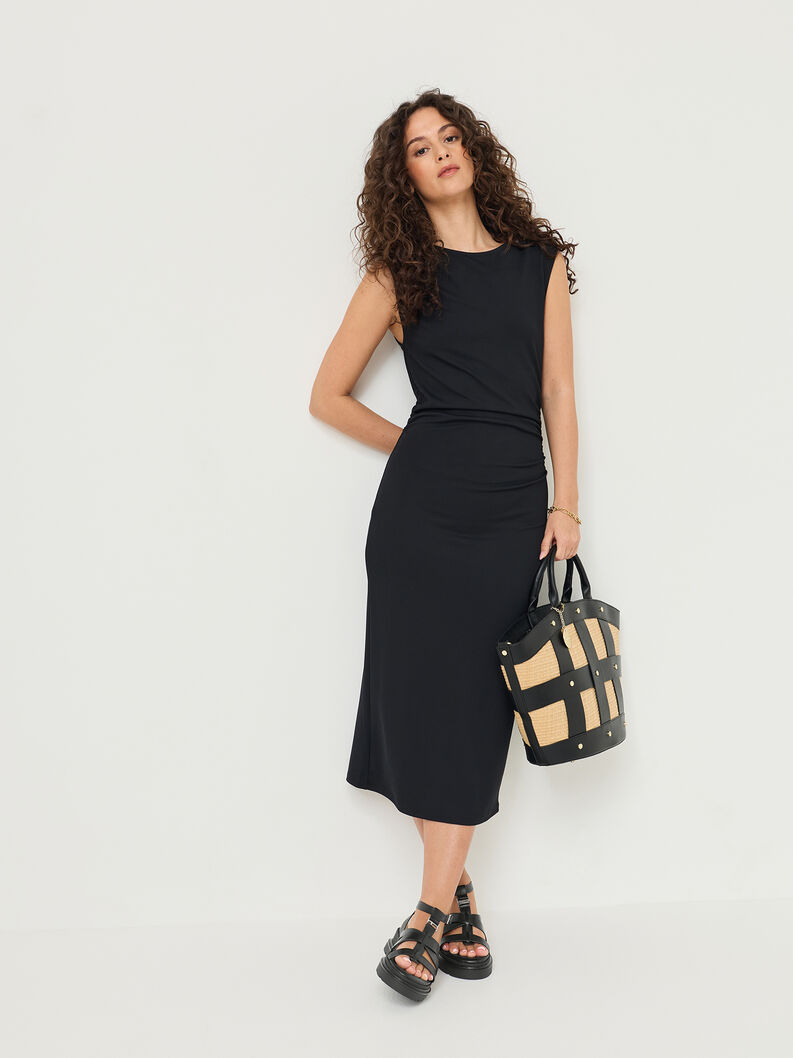 Sandale &agrave; talon, BLACK, hi-res