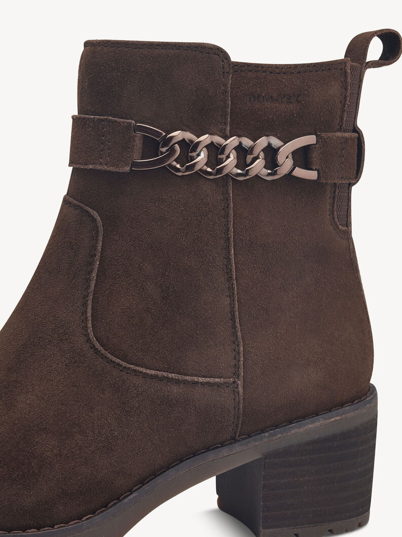 Støvletter - brun, MOCCA SUEDE, hi-res