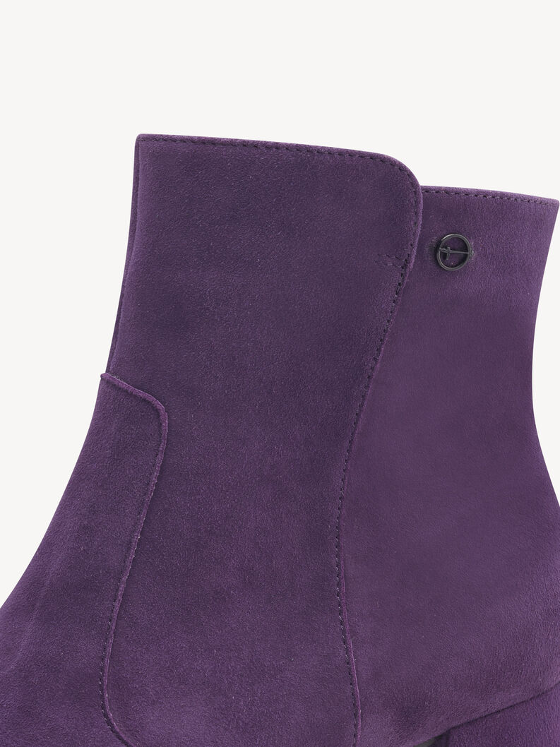 Støvletter - lilla, PURPLE SUEDE, hi-res