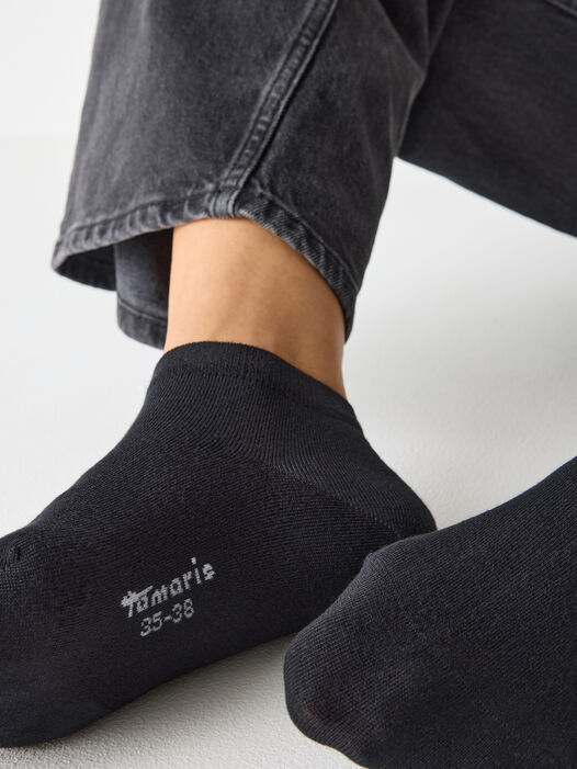 Sokken, 2-pack, black, hi-res