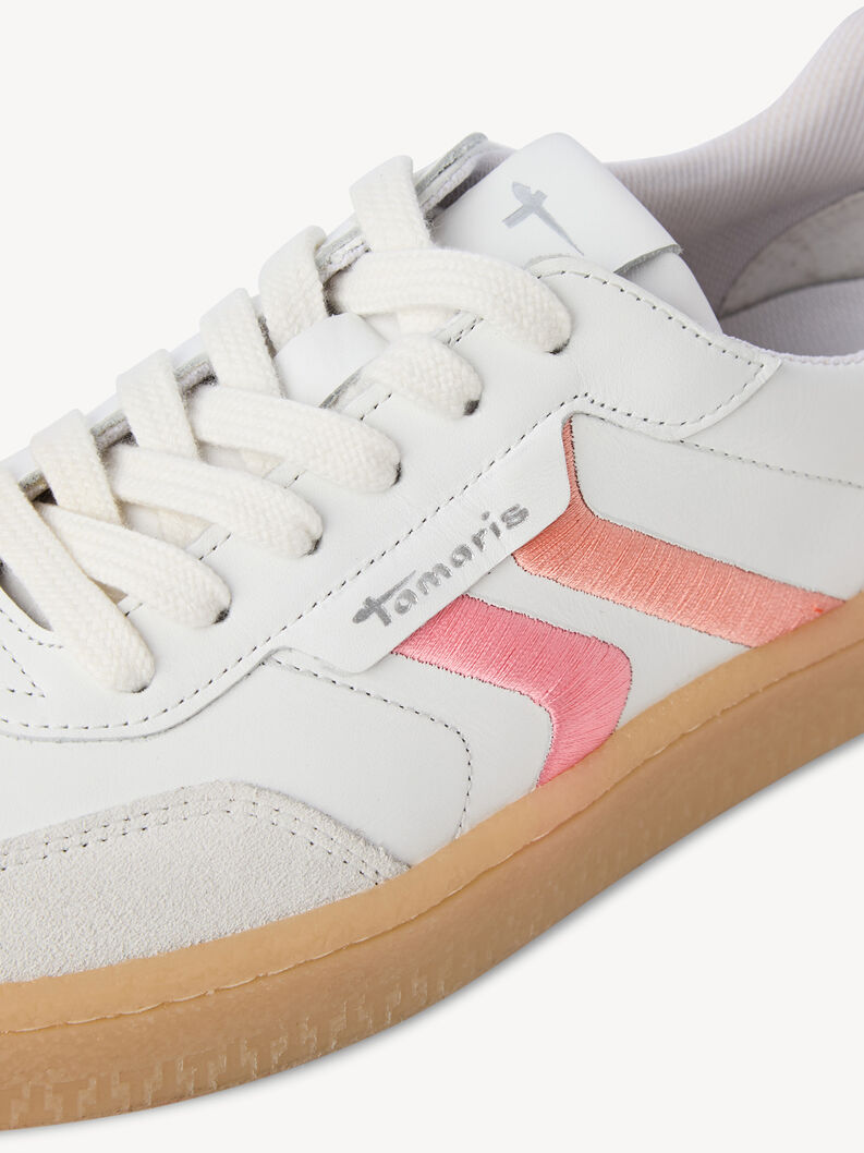 Ledersneaker - weiß, WHITE COMB, hi-res