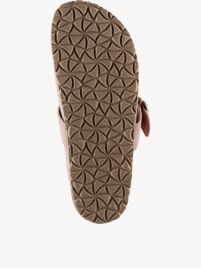 Leren Slipper - roze, LIGHT ROSE, hi-res