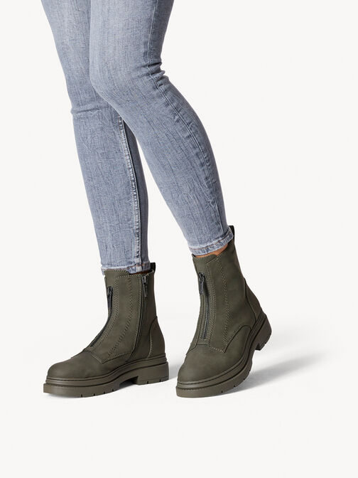 Stiefelette, OLIVE, hi-res