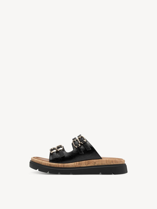 Slipper, BLACK, hi-res