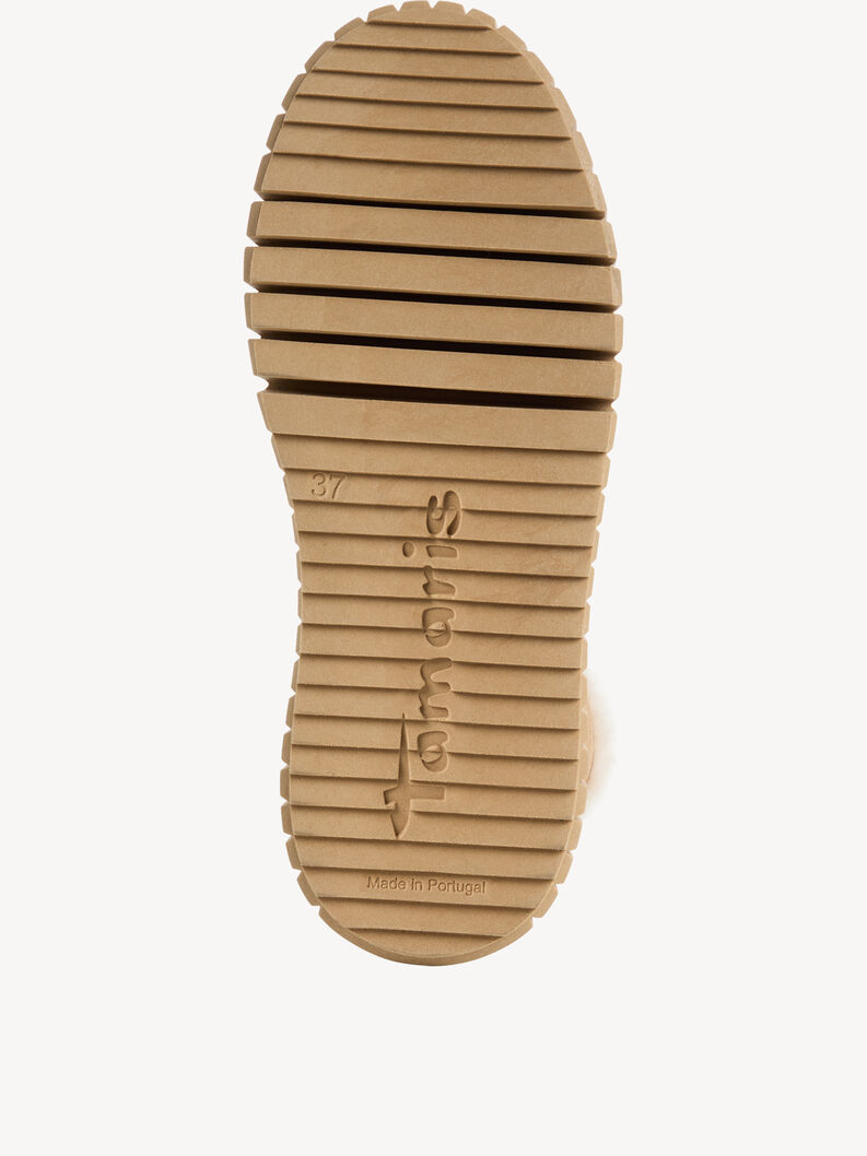 Lederstiefelette - braun Warmfutter, CAMEL, hi-res