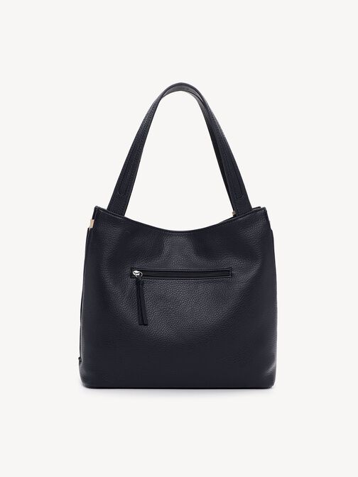 Shopping bag, blue, hi-res