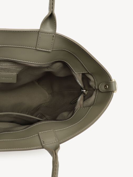 Sac cabas, khaki, hi-res