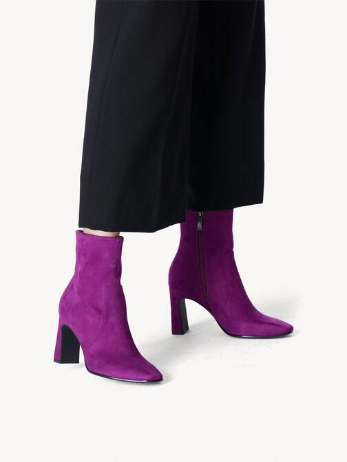 Stiefelette, DARK PINK, hi-res