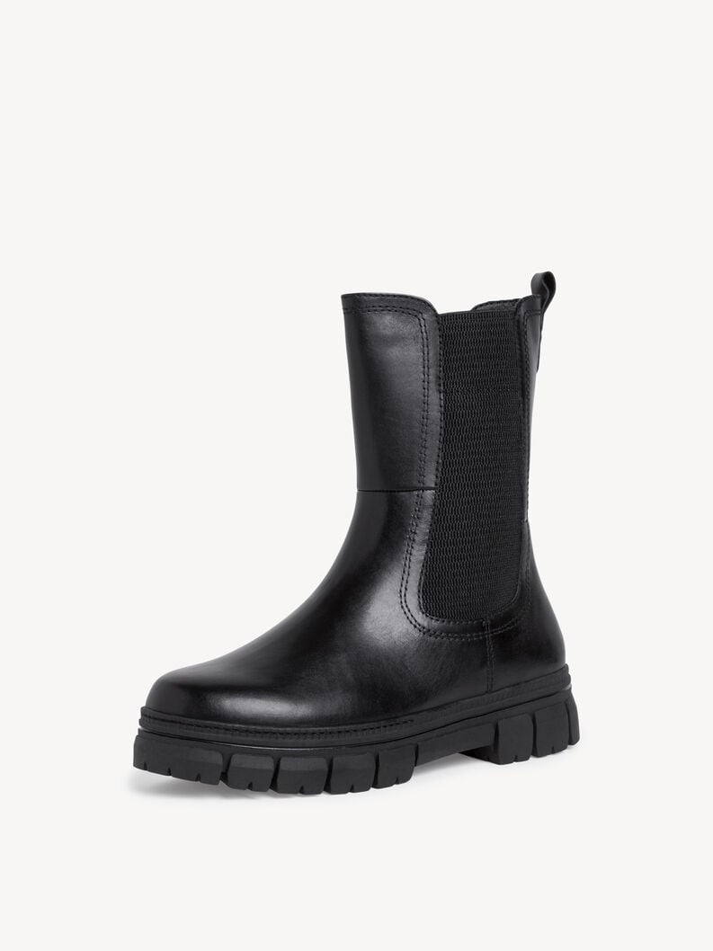 Leather Chelsea boot - black, BLACK NAPPA, hi-res
