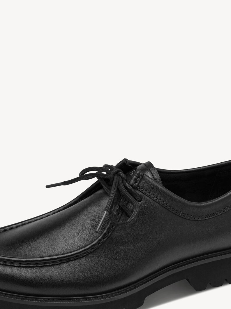 Kožen&eacute; Polobotky - čern&aacute;, BLACK, hi-res