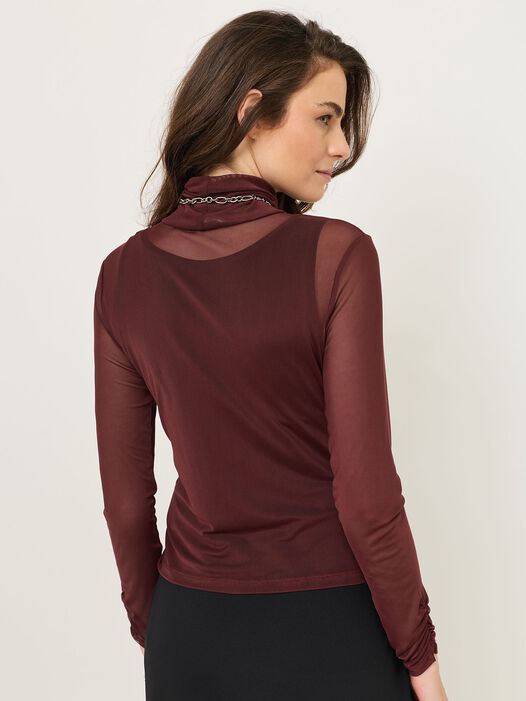 Shirt met col, Decadent Chocolate, hi-res