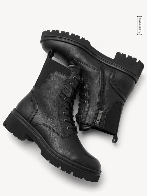 Stiefelette, BLACK, hi-res