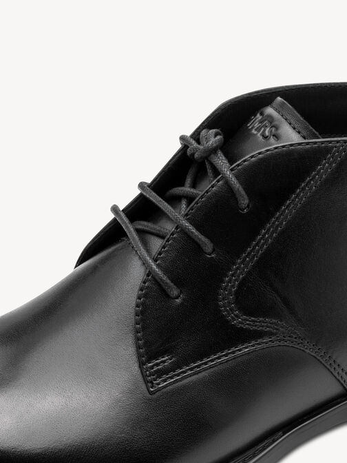 Bootie, BLACK LEATHER, hi-res