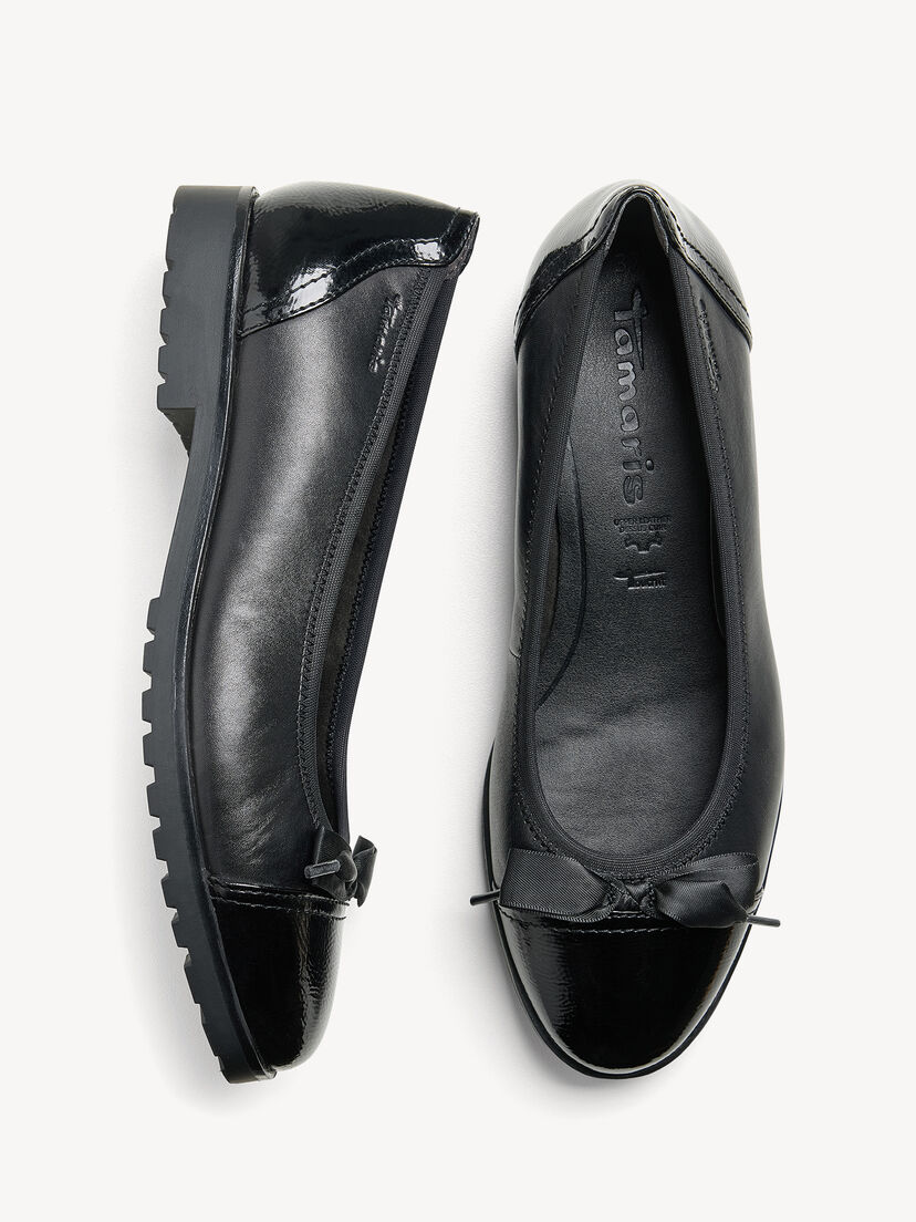 Ballerina - zwart, BLACK, hi-res