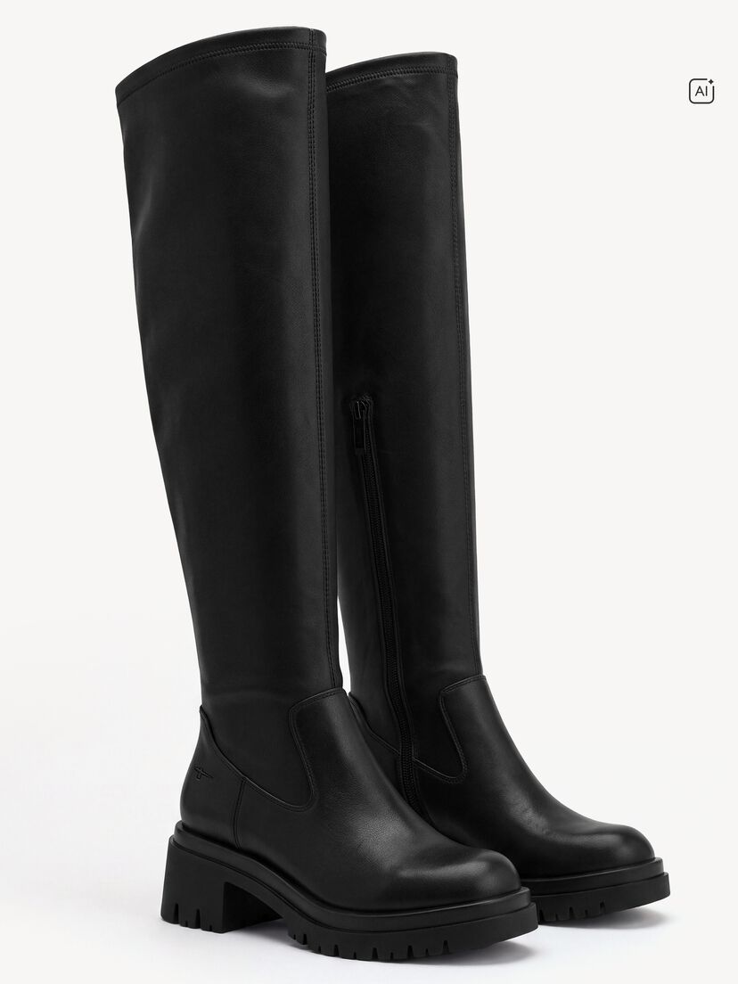 Overknee, BLACK, hi-res