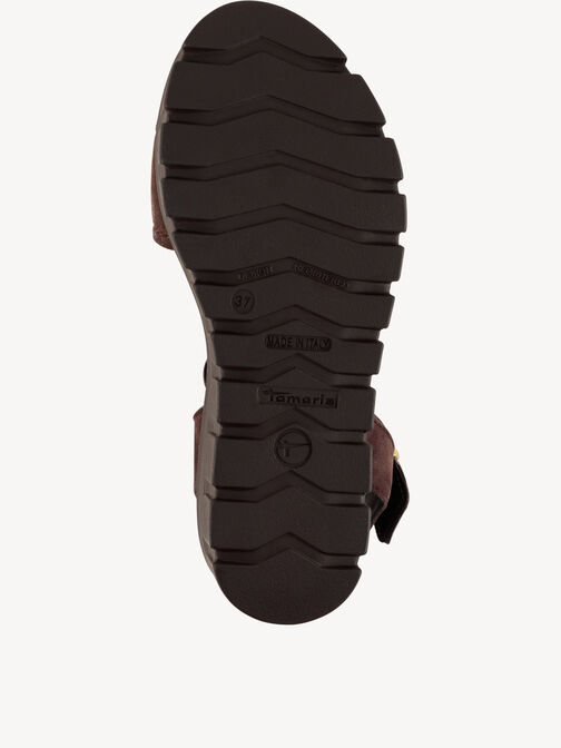 Sandale &agrave; talon, MOCCA NUBUC, hi-res