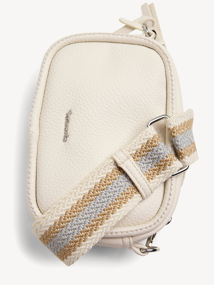 Schoudertas - grijs, ecru, hi-res