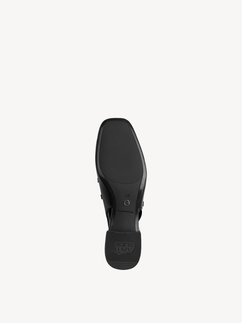 Slingpumps - zwart, BLACK COMB, hi-res