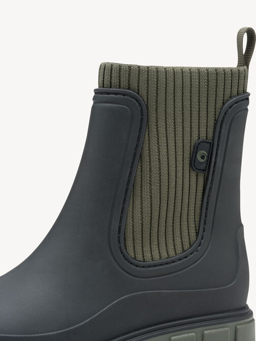 Stiefelette, BLACK/OLIVE, hi-res