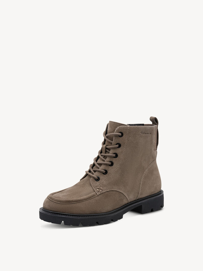 Enkellaarsje - bruin, TAUPE SUEDE, hi-res
