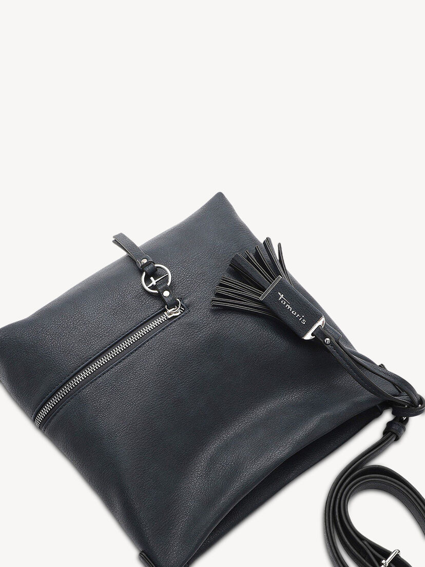 Schoudertas - blauw, blue, hi-res