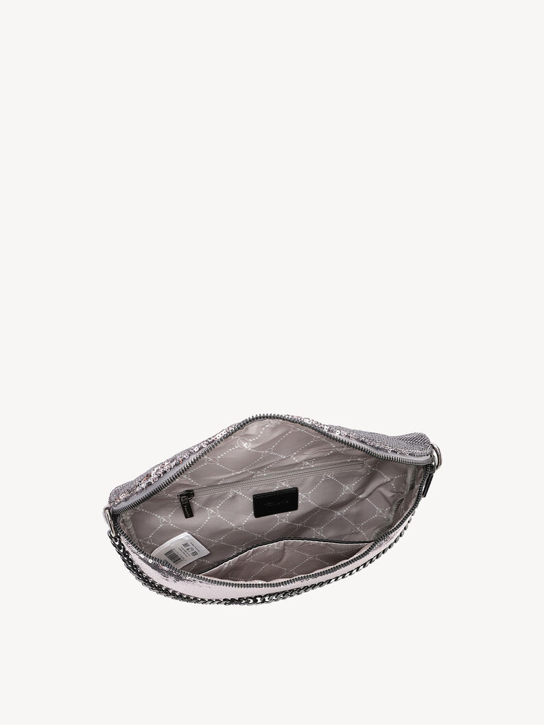 Borsa a tracolla - argento, darksilver, hi-res