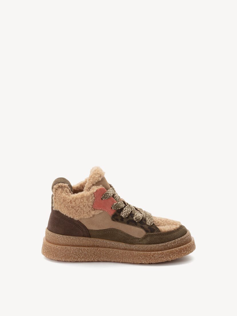 Enkellaarsje - groen, OLIVE COMB, hi-res
