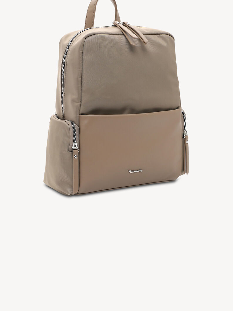 Rucksack - beige, darktaupe, hi-res