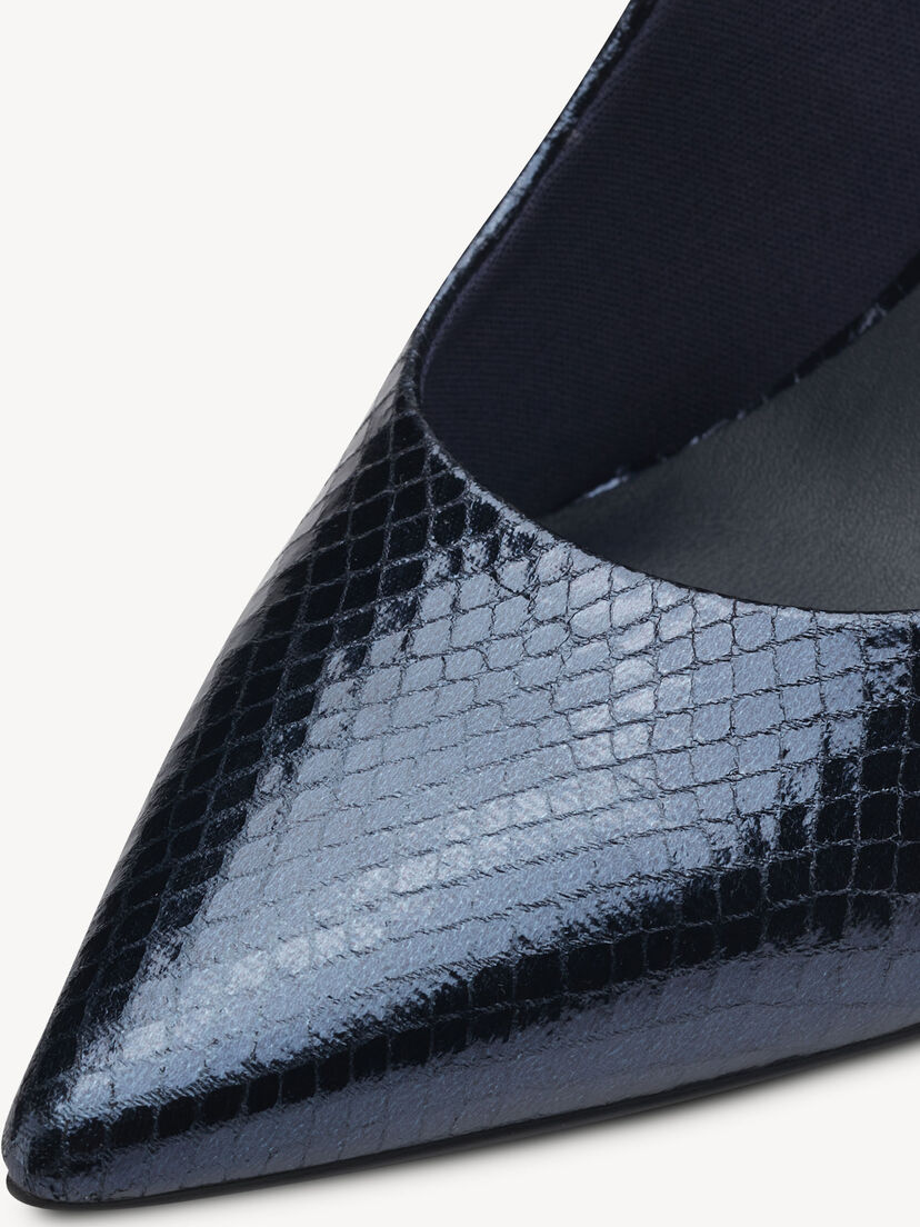 Pumps - blauw, NAVY METALLIC, hi-res