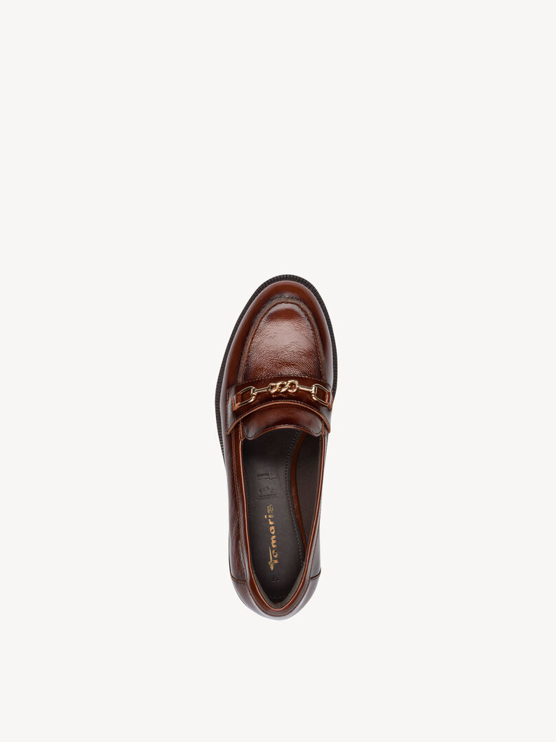 Slipper en cuir - marron, cognac, hi-res