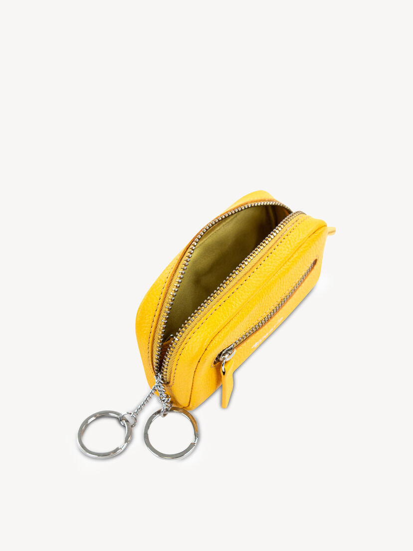 Leren Sleuteletui - geel, lightyellow, hi-res