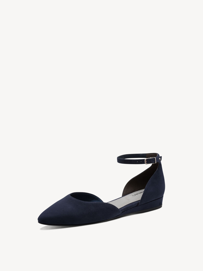 Ballerina - blauw, NAVY, hi-res