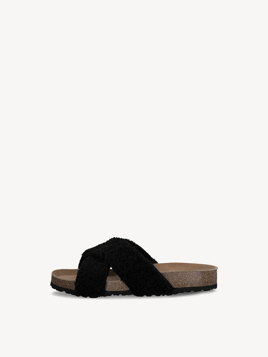 Pantoffel, BLACK, hi-res