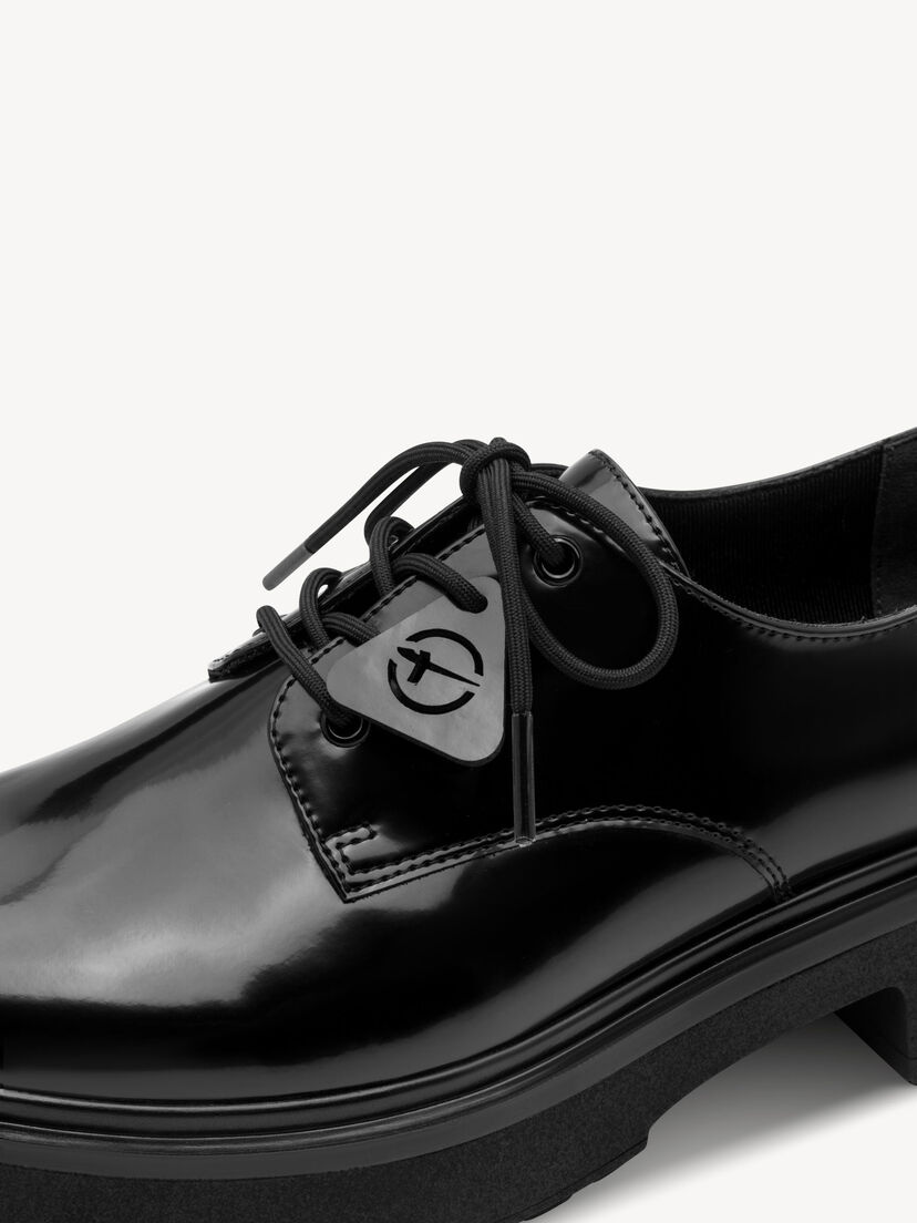 Lage schoen - zwart, BLACK, hi-res