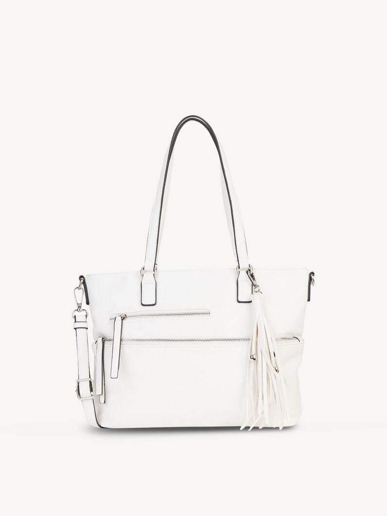 Shopping bag - white, white, hi-res