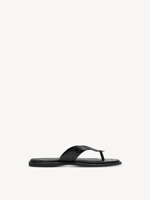 Flip Flops, BLACK CROCO, hi-res