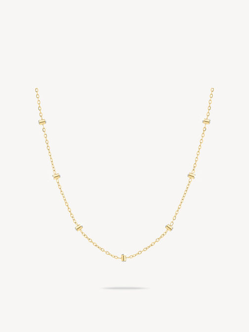 Necklace, gold, hi-res