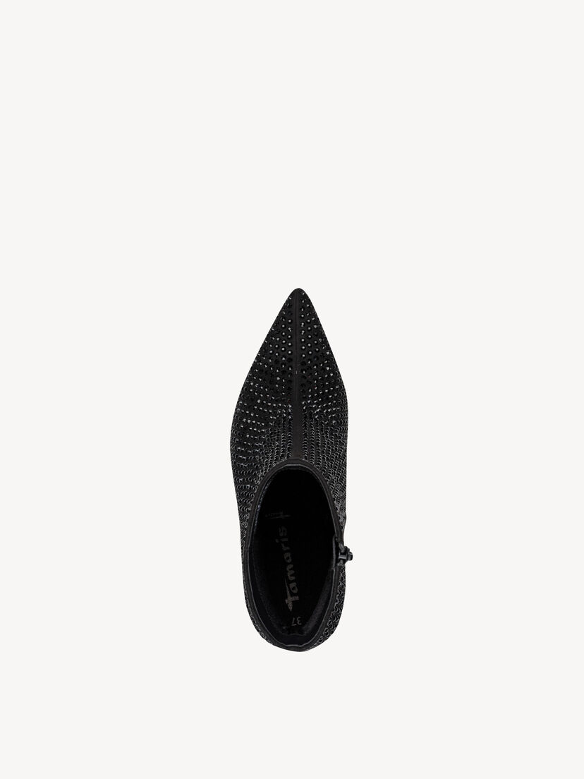 Enkellaarsje - zwart, BLACK GLAM, hi-res