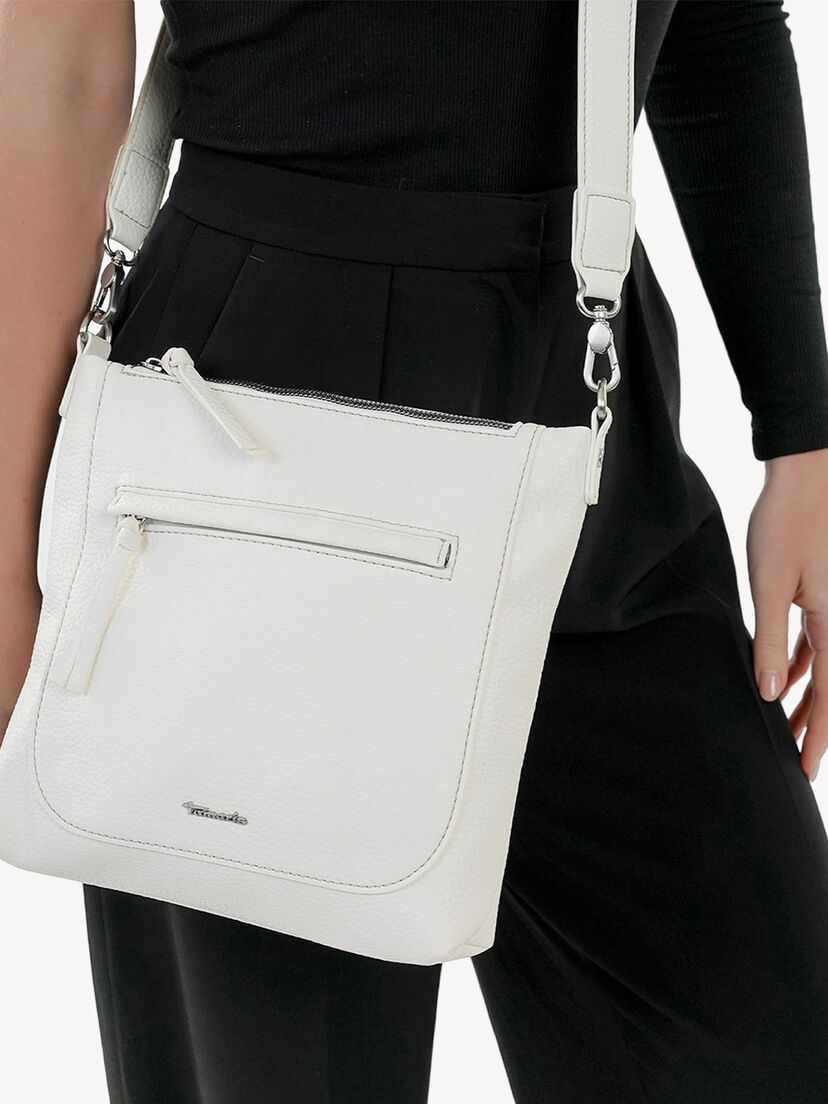 Schoudertas - wit, white, hi-res