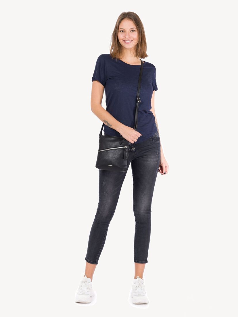 Schoudertas - zwart, black, hi-res